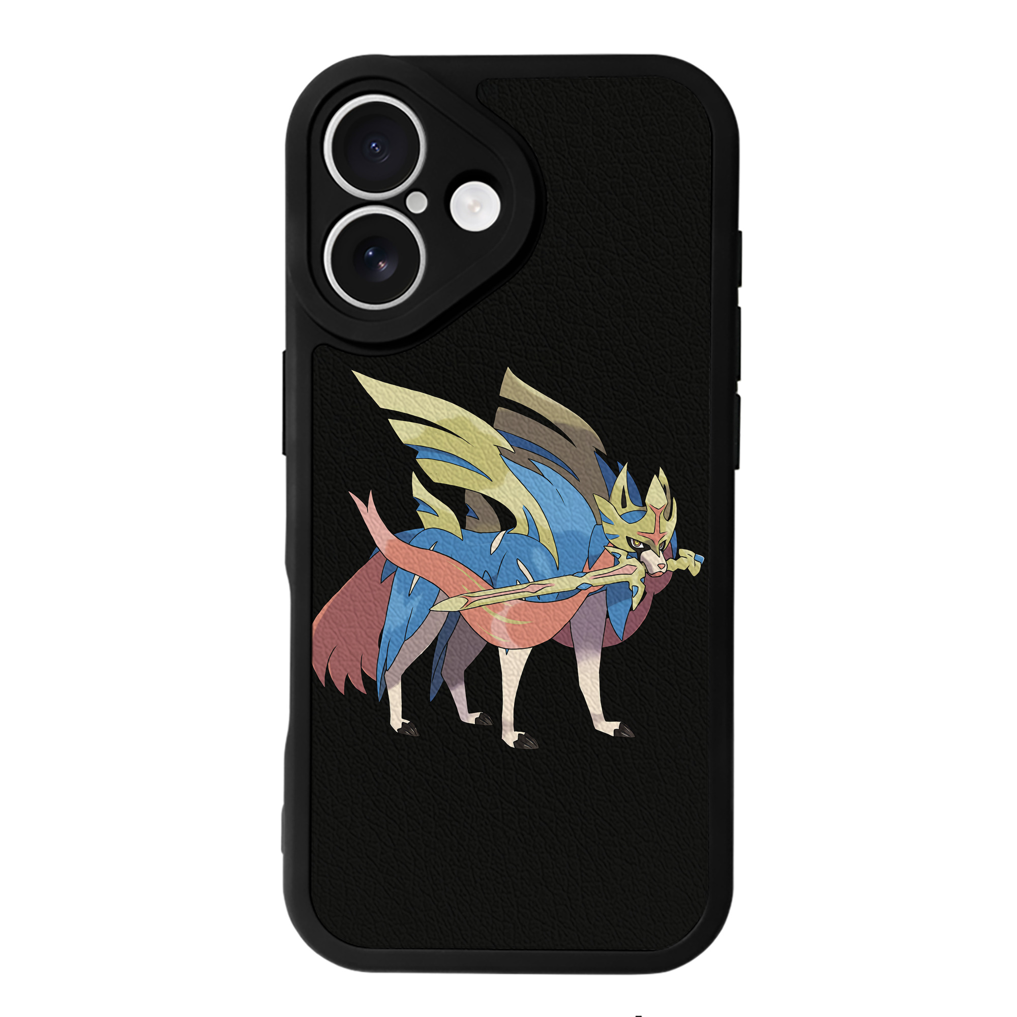 （画像用） ポケットモンスター Pokémon 【iPhone 16シリーズ対応】シリコンスマホケース（レザー調） 材質：シリコン